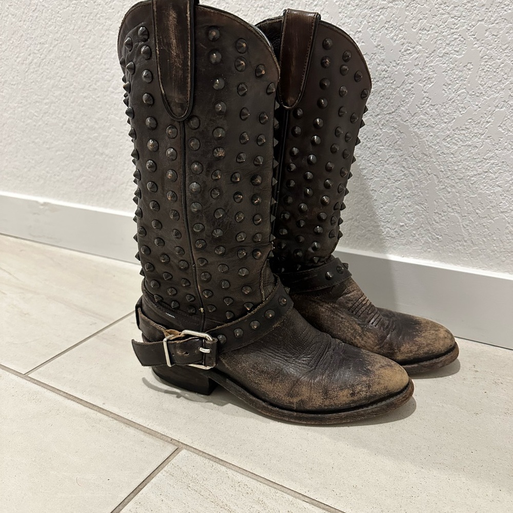 ASH Italia western biker boots size 39 (9 US)